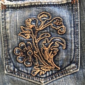 Really cute boot leg jeans